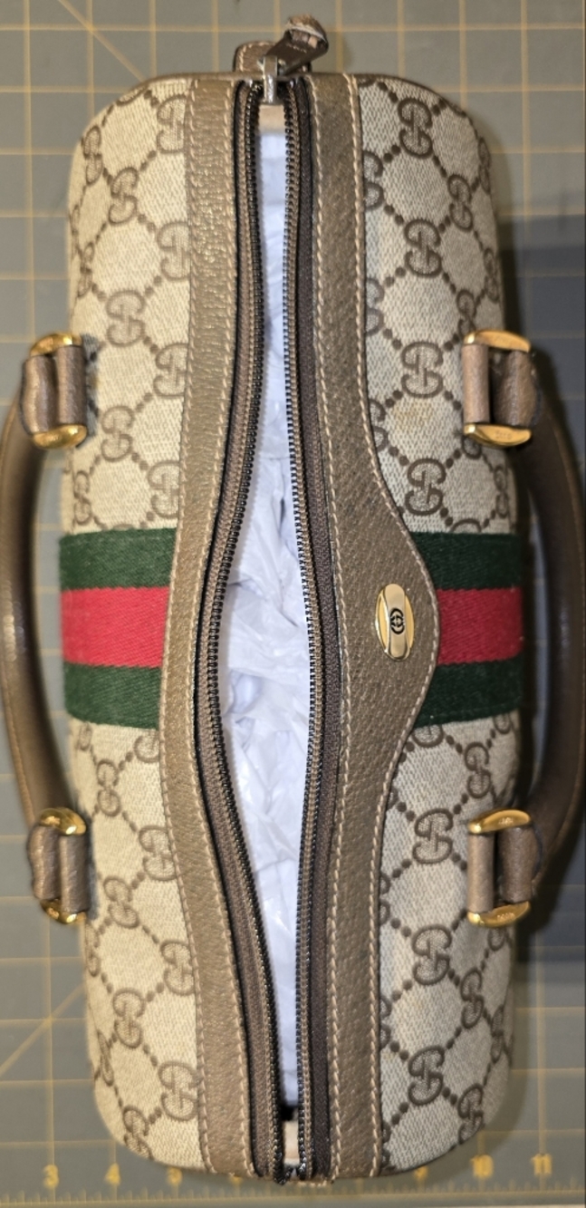 Gucci Accessory Collection Supreme Boston Bag, Brown - Picture 13 of 13